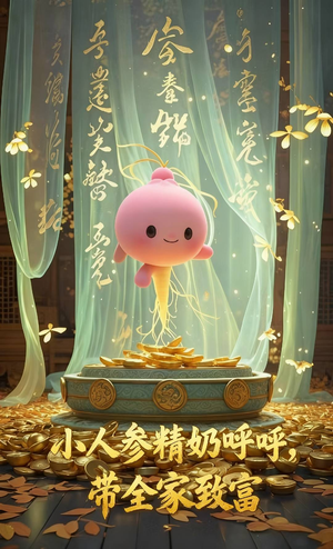 小人参精奶呼呼带全家暴富（58集）又一部超火短剧抢先看全