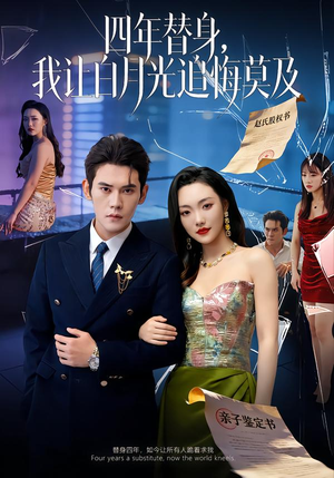 莫及四年替身，我让白月光追悔莫及（80集）短剧熬夜也想看完的短剧
