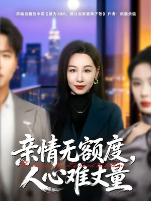 亲情无额度，人心难丈量（55集）大结局一气呵成的短剧精选