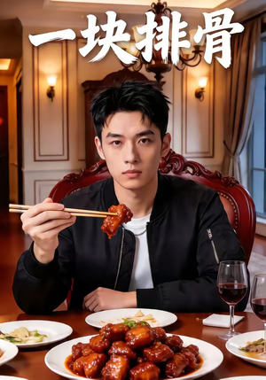 一块排骨（40集）短剧抢先看途经你的盛放