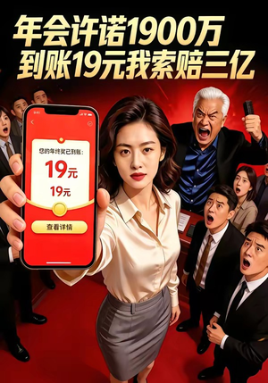 年会许诺1900万，到账19元我索赔三亿（75集）享受免费看短剧大结局